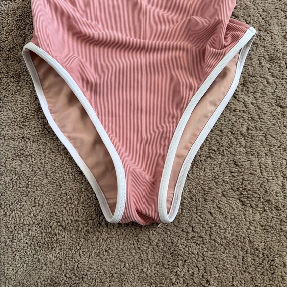 Lain Snow Light Pink One Piece Swimsuit - Picture 2 of 8